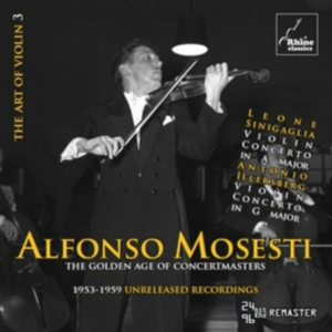 Alfonso Mosesti - Art Of Violin 3 in der Gruppe CD / Klassiskt,Övrigt bei Bengans Skivbutik AB (4048151)