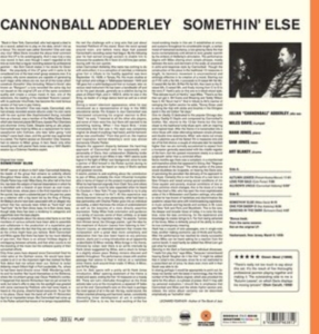 Cannonball Adderley - Somethin' Else in der Gruppe Övrigt /  bei Bengans Skivbutik AB (4048223)