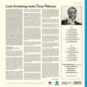 Louis & His All Sta Armstrong - Meets Oscar Peterson in der Gruppe Minishops / Louis Armstrong bei Bengans Skivbutik AB (4048348)