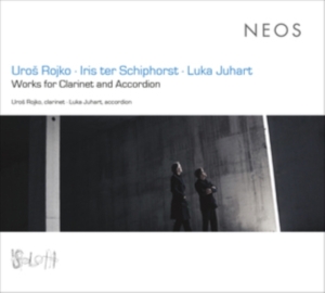 Luka Juhart - Works For Clarinet And Accordion in der Gruppe CD / Klassiskt,Övrigt bei Bengans Skivbutik AB (4048407)