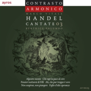 Contrasto Armonico - Handel Cantate 03 in der Gruppe CD bei Bengans Skivbutik AB (4048425)