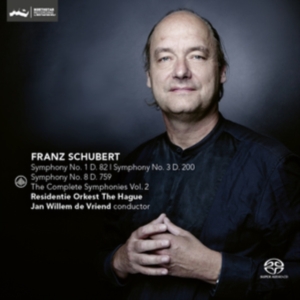 Residentie Orkest The Hague - Schubert: Complete Symphonies Vol.2: Symphony No.1, 3 & 8 in der Gruppe CD / Klassiskt,Övrigt bei Bengans Skivbutik AB (4048427)