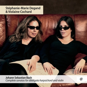 Stephanie-Marie Degand - Bach: Complete Sonatas For Obbligato Harpsichord & Viol in der Gruppe CD / Klassiskt,Övrigt bei Bengans Skivbutik AB (4048819)