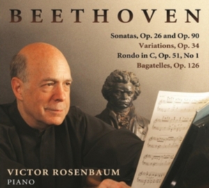 Rosenbaum Victor - Beethoven: Piano Sonatas Op.26 & Op.90 in der Gruppe CD bei Bengans Skivbutik AB (4048864)
