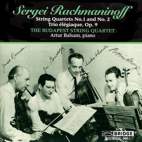 Rachmaninov S. - String Quartets Vol.2 in der Gruppe CD / Övrigt bei Bengans Skivbutik AB (4049620)