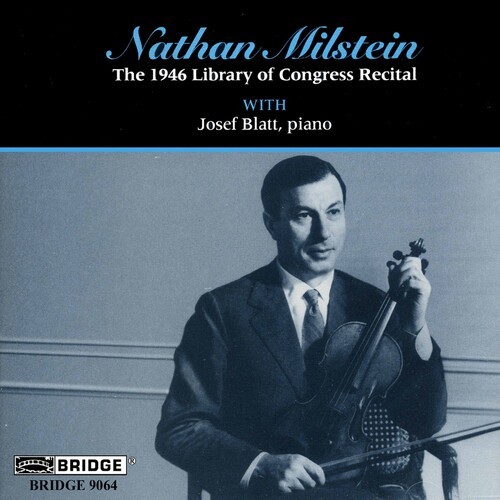 Nathan Milstein - Milstein Recital Vol.3 in der Gruppe CD / Klassiskt bei Bengans Skivbutik AB (4049621)