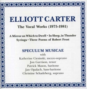 Carter E. - Vocal Works in der Gruppe Övrigt /  bei Bengans Skivbutik AB (4049623)