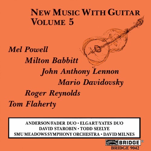 Lennon/Babbitt - New Music With Guitar Vol in der Gruppe CD / Klassiskt bei Bengans Skivbutik AB (4049638)