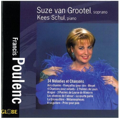 Poulenc F. - 34 Melodies Et Chansons in der Gruppe CD / Övrigt bei Bengans Skivbutik AB (4049674)