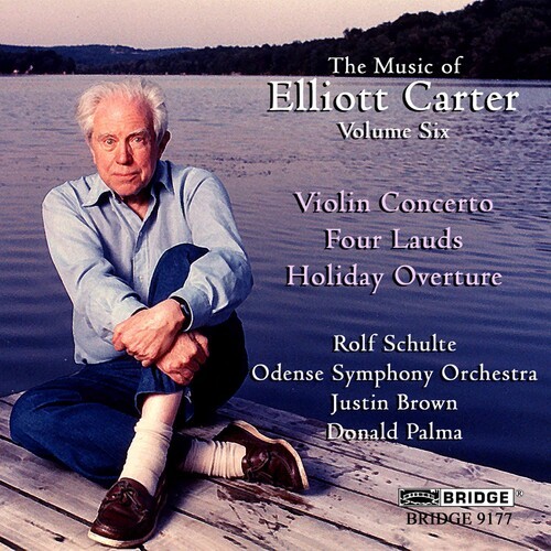 Carter E. - Violin Concerto/Four Laud in der Gruppe CD / Klassiskt bei Bengans Skivbutik AB (4049722)