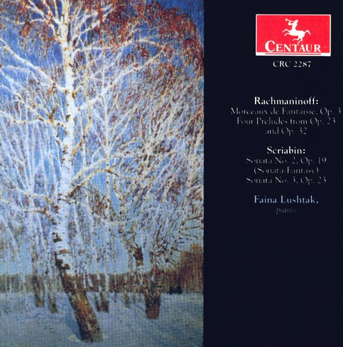 Rachmaninov/Scriabin - Morceaux De Fantasie/Sona in der Gruppe CD / Klassiskt bei Bengans Skivbutik AB (4049949)