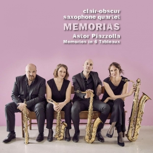 Clair-Obscur Saxophone Quartet - Memorias in der Gruppe CD bei Bengans Skivbutik AB (4050016)