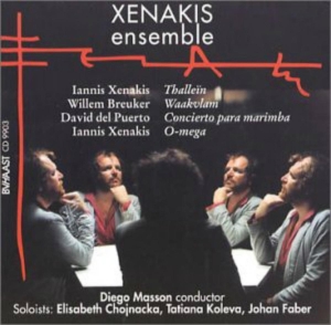 Diego Masson - Xenakis Ensemble in der Gruppe CD / Klassiskt,Övrigt bei Bengans Skivbutik AB (4050049)