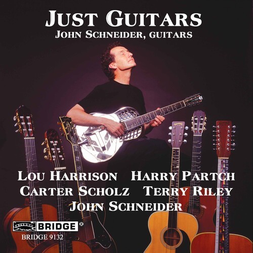 Harrison Lou.=Tribute= - Just Guitars in der Gruppe CD / Klassiskt bei Bengans Skivbutik AB (4050062)