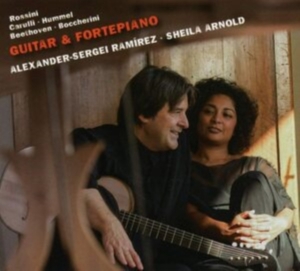 Arnold Sheila & Ramirez Alexander-Sergei - Guitar & Fortepiano in der Gruppe CD / Klassiskt,Övrigt bei Bengans Skivbutik AB (4050065)