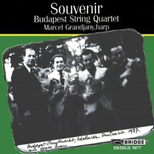 Budapest String Quartet - Souvenir in der Gruppe CD bei Bengans Skivbutik AB (4050298)