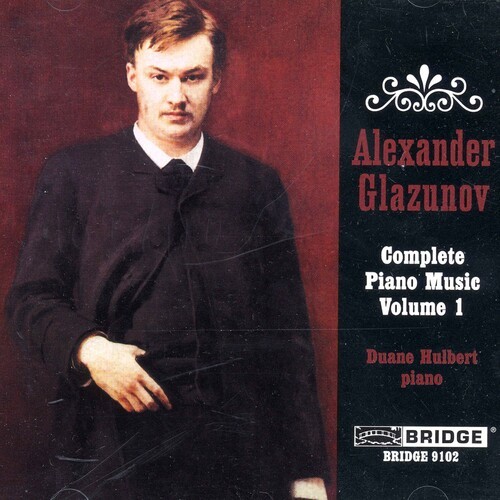 Alexander Glazunov - Complete Piano Music V.1 in der Gruppe CD / Klassiskt bei Bengans Skivbutik AB (4050331)