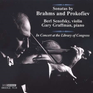 Brahms/Prokofiev - Sonatas/In Concert At The in der Gruppe Övrigt /  bei Bengans Skivbutik AB (4050410)
