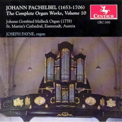 Pachelbel J. - Complete Organ Works 10 in der Gruppe CD / Övrigt bei Bengans Skivbutik AB (4050427)