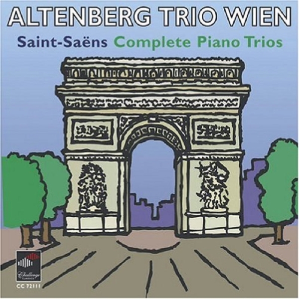 Saint-Saens C. - Complete Piano Trios in der Gruppe CD / Övrigt bei Bengans Skivbutik AB (4050482)