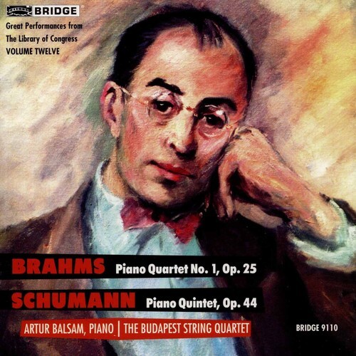 Brahms/Schumann - Piano Quartet No.1 Op.25 in der Gruppe CD / Klassiskt bei Bengans Skivbutik AB (4050527)