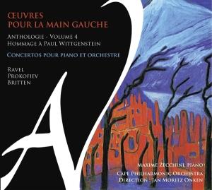 Mazime Zecchini - Ouvres Pour La Main Gauche Vol.4 in der Gruppe CD bei Bengans Skivbutik AB (4050548)