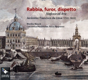 J.F. De Lima - Rabbia, Furor, Dispetto in der Gruppe CD bei Bengans Skivbutik AB (4050674)
