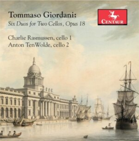 Charlie Rasmussen - Giordani: Six Duos For Two Cellos, Opus 18 in der Gruppe CD / Klassiskt bei Bengans Skivbutik AB (4051244)