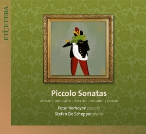 Peter Verhoyen - Piccolo Sonatas in der Gruppe CD bei Bengans Skivbutik AB (4051371)