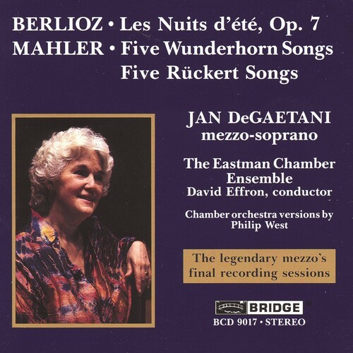 Berlioz/Mahler - Les Nuits D'ete Op.70 in der Gruppe CD / Klassiskt bei Bengans Skivbutik AB (4051399)