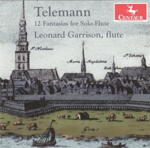 Leonard Garrison - 12 Fantasias For Solo Flute in der Gruppe CD bei Bengans Skivbutik AB (4051522)