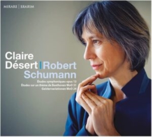 Claire Desert - Schumann: Etudes Symphoniques/Geistervariat./E.A. in der Gruppe CD / Klassiskt,Övrigt bei Bengans Skivbutik AB (4051528)