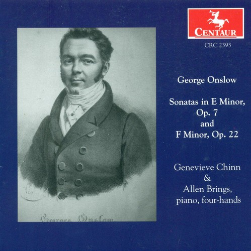 Onslow A.G.L. - Sonatas In E-Minor Op.7 in der Gruppe CD / Övrigt bei Bengans Skivbutik AB (4051581)