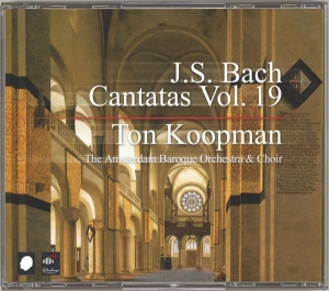 Amsterdam Baroque Orchestra & Ton Koopman - J.S. Bach: Cantatas Vol. 19 in der Gruppe CD / Klassiskt,Övrigt bei Bengans Skivbutik AB (4051586)