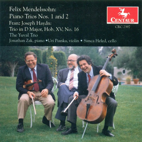 Mendelssohn/Haydn - Piano Trios 1&2/Trio In M in der Gruppe CD / Klassiskt bei Bengans Skivbutik AB (4051603)