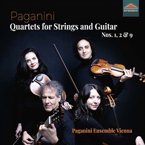 Paganini Nicolo - Quartets For Strings And Guitar Nos in der Gruppe CD bei Bengans Skivbutik AB (4051809)