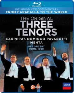 Blandade Artister - The Original Three Tenors (Bluray) in der Gruppe MUSIK / Musik Blu-Ray / Klassiskt bei Bengans Skivbutik AB (4051829)