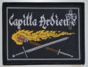 Capilla Ardiente - Patch Capilla Ardiente (10,2 X 7,8 in der Gruppe MERCHANDISE / Merch / Hårdrock bei Bengans Skivbutik AB (4052410)