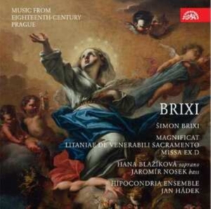 Brixi Simon - Music From 18Th Century Prague in der Gruppe Externt_Lager / Naxoslager bei Bengans Skivbutik AB (4052412)