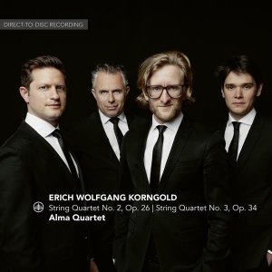 Alma Quartet - String Quartet No. 2, Op. 26 | String Quartet No. in der Gruppe CD / Klassiskt,Övrigt bei Bengans Skivbutik AB (4052538)