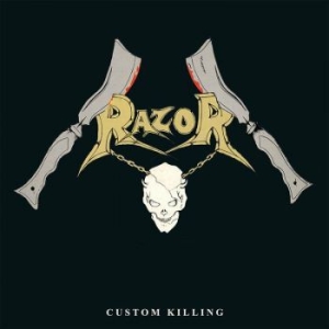 Razor - Custom Killing (Black Vinyl Lp) in der Gruppe VINYL / Hårdrock/ Heavy metal bei Bengans Skivbutik AB (4053506)