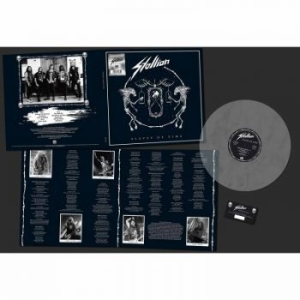 Stallion - Slaves Of Time (Marbled Vinyl Lp) in der Gruppe VINYL / Hårdrock bei Bengans Skivbutik AB (4053508)