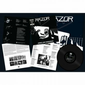 Razor - Armed And Dangerous (Black Vinyl Lp in der Gruppe VINYL / Hårdrock bei Bengans Skivbutik AB (4053513)