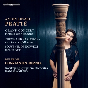 Pratte Anton Edvard - Works For The Harp in der Gruppe MUSIK / SACD / Klassiskt bei Bengans Skivbutik AB (4053596)