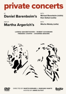 Ludwig Van Beethoven Johannes Brah - Private Concerts At Daniel Barenboi in der Gruppe Externt_Lager / Naxoslager bei Bengans Skivbutik AB (4053614)