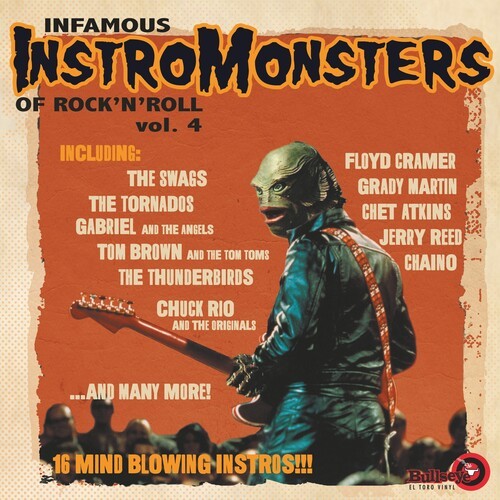 Blandade Artister - Infamous Instromonsters Vol.4 in der Gruppe Övrigt / bei Bengans Skivbutik AB (4054083)