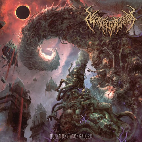 Necroticgorebeast - Human Deviance Galore in der Gruppe CD / Hårdrock/ Heavy metal bei Bengans Skivbutik AB (4054219)