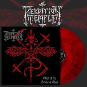 Perdition Temple - Edict Of The Antichrist Elect (Red in der Gruppe VINYL / Hårdrock/ Heavy metal bei Bengans Skivbutik AB (4055271)