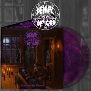 Denial Of God - Death And The Beyond (Purple Marble in der Gruppe VINYL / Dansk Musik,Hårdrock bei Bengans Skivbutik AB (4055302)