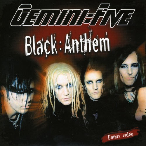 Gemini Five - Black Anthem + Video in der Gruppe CD / Hårdrock/ Heavy metal bei Bengans Skivbutik AB (405553)